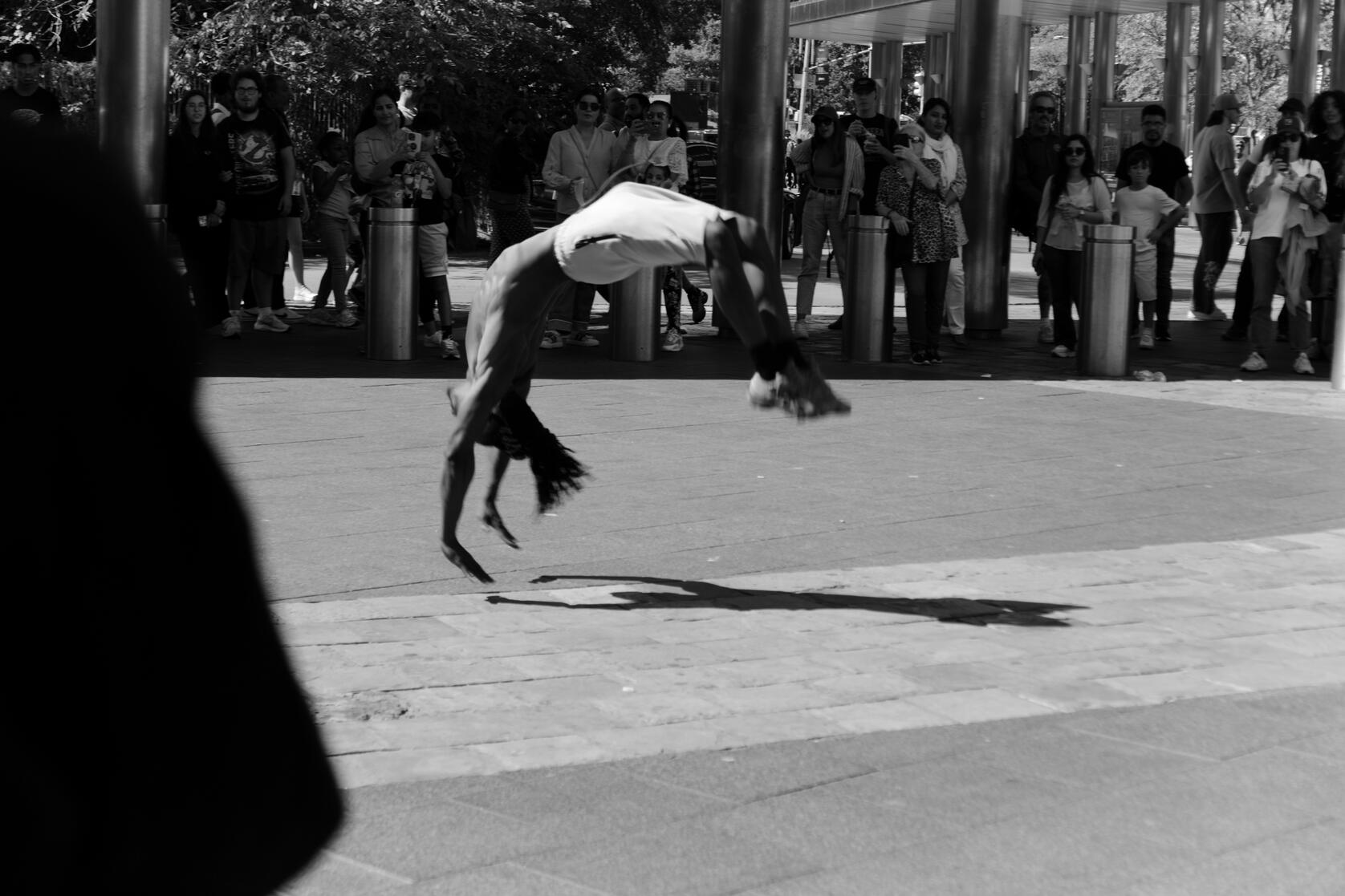 Street Performance outside of Staten Island Ferry. 2025