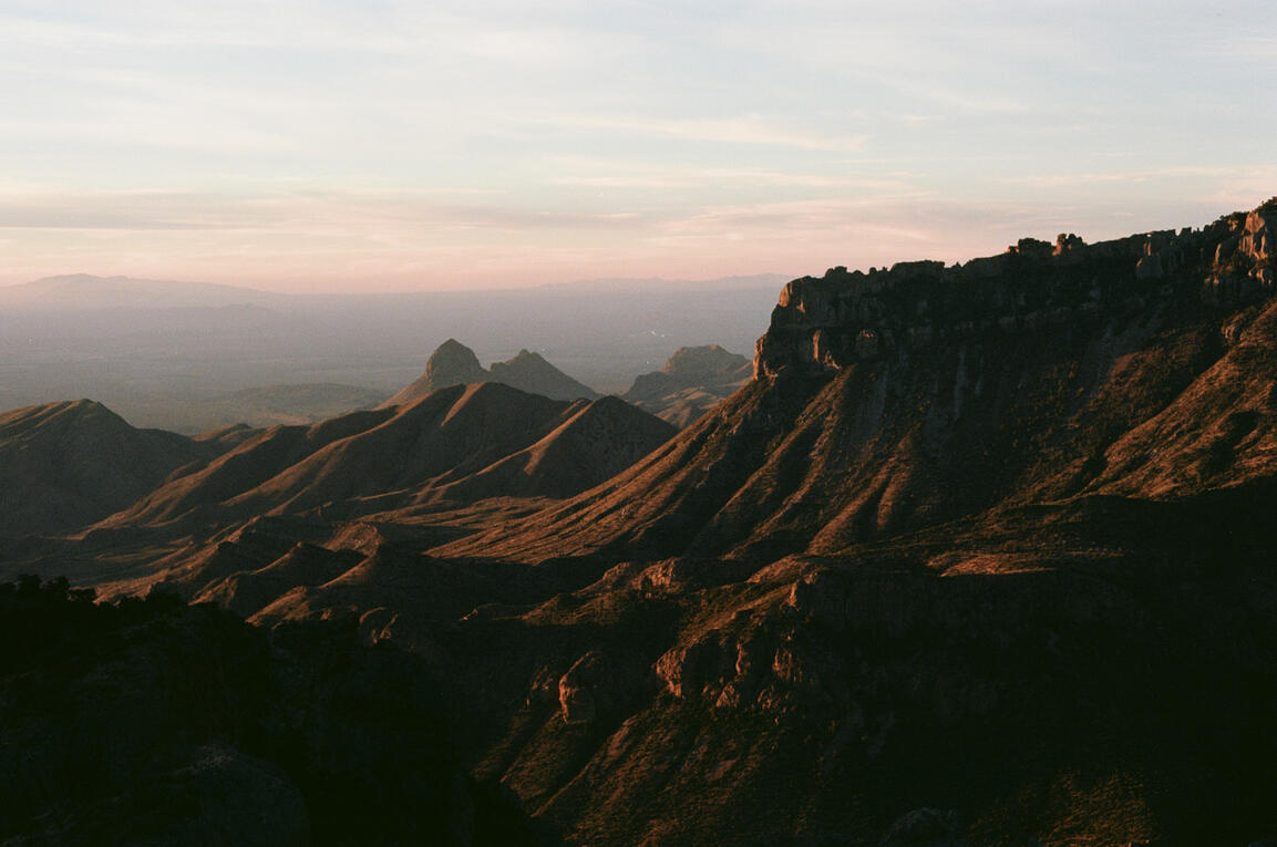Lost Mine Trail, Big Bend NP - Kodak Ektar 100