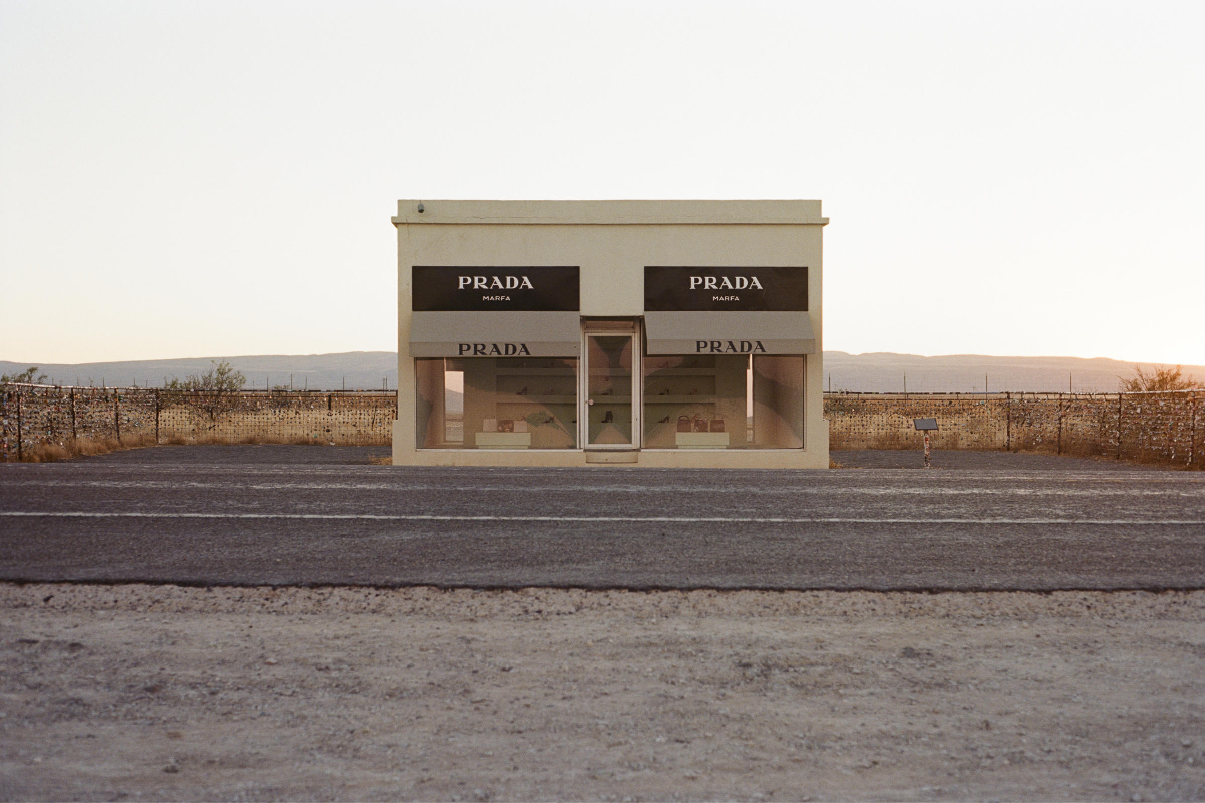 photograph of Prada Marfa